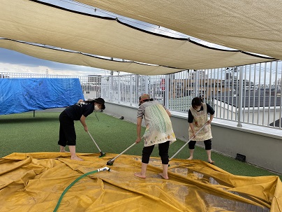 【きらり】プールを設置しました！