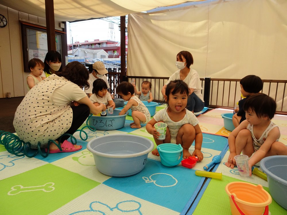 【けやきっ子】『水あそび』始めました♪