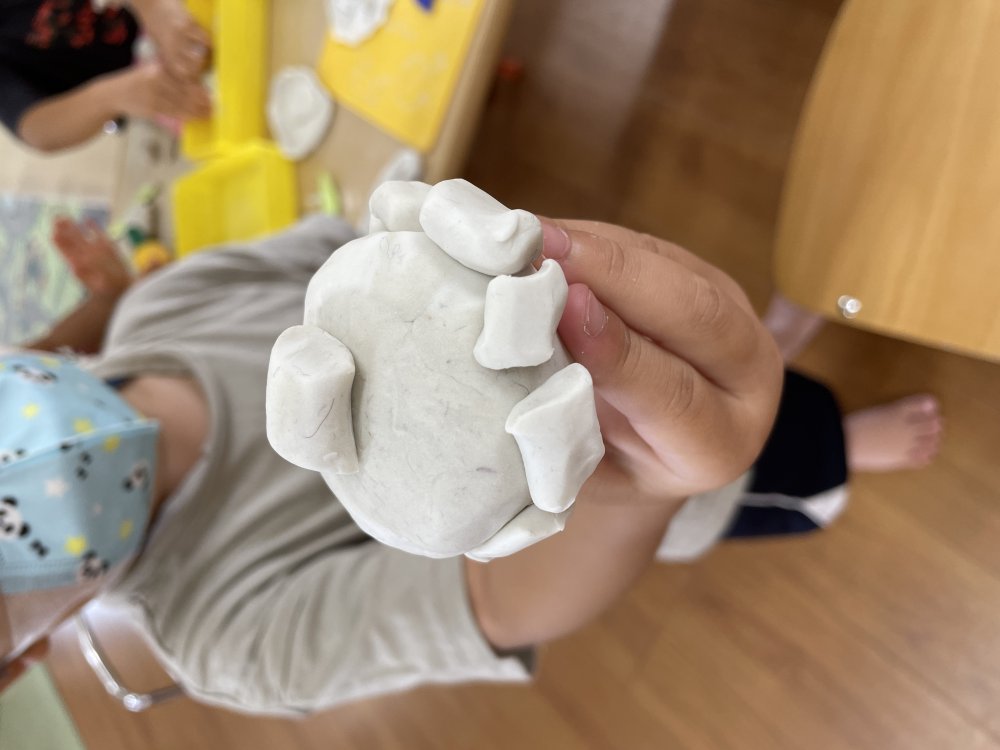 【きらり】ねんど遊び☆想像力豊かな子どもたち☆