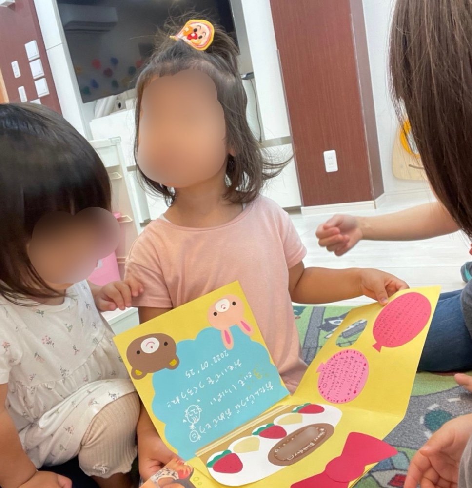 【みらい】お誕生日会したよ✨