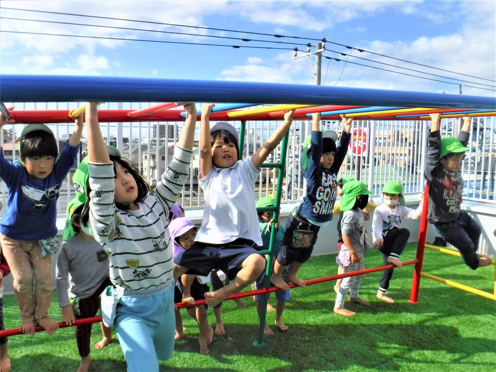 【きらり】うんていがやってきた！