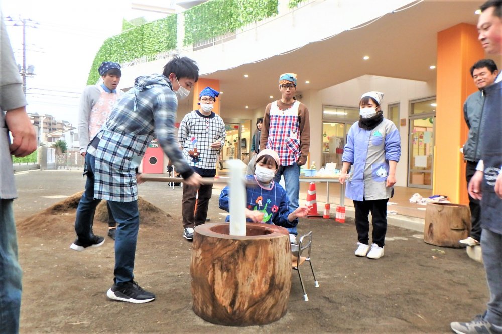 【きらり】第1回もちつき大会