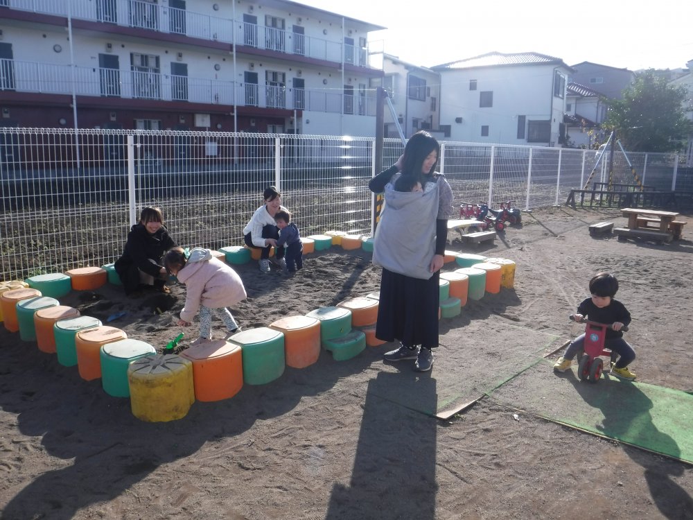 【けやきっ子】園庭あそび始めました♪