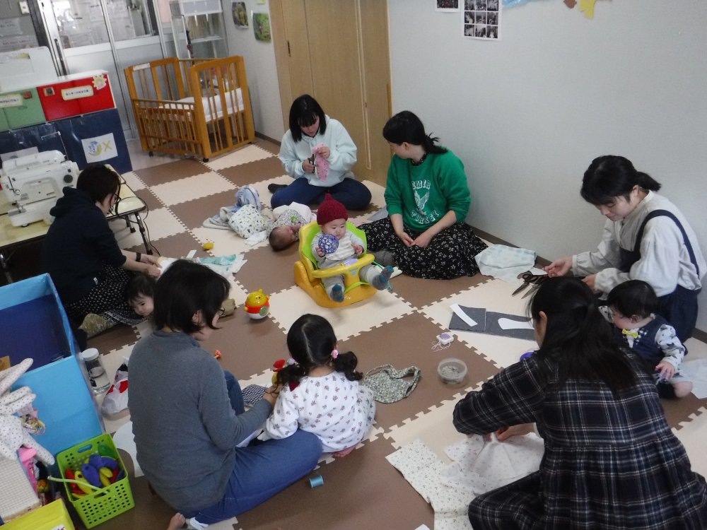 【けやきっ子】スタイ作り