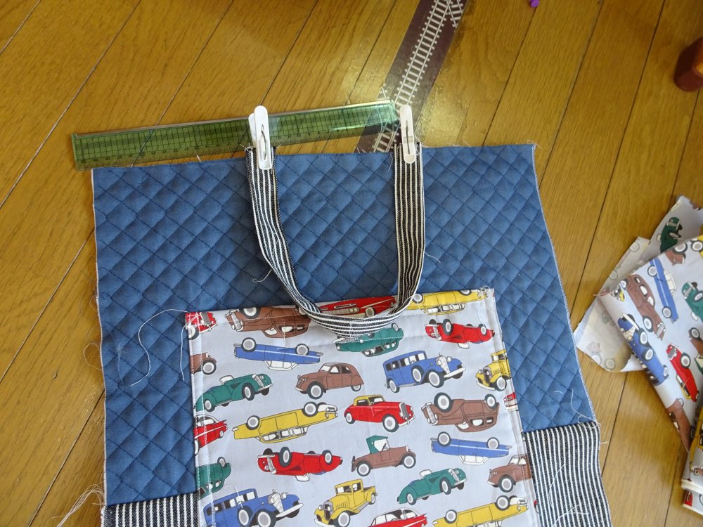 【けやきっこ】入園バックつくり