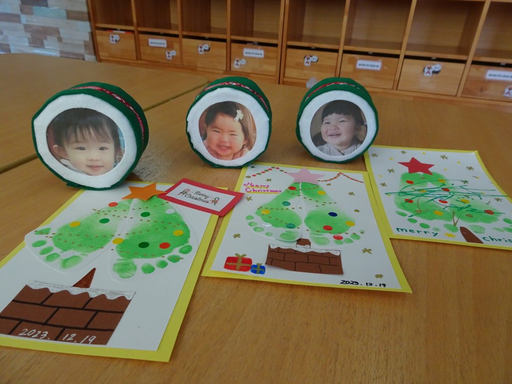 【けやきっこ】クリスマス製作　🎄ベビー🎄