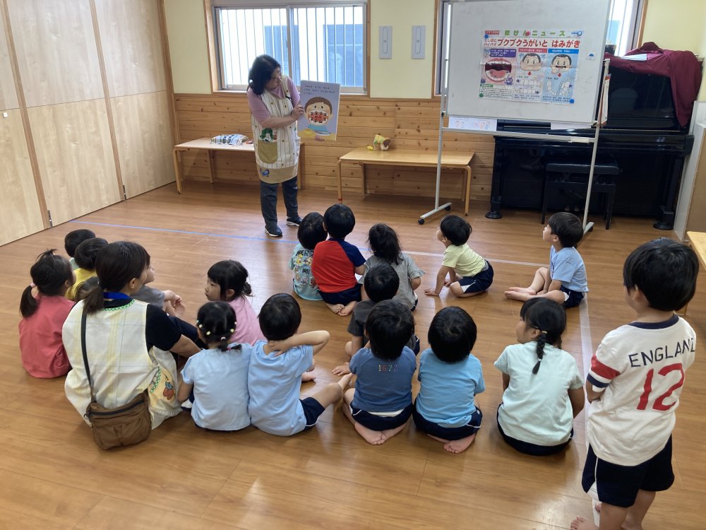 歯科指導をしました