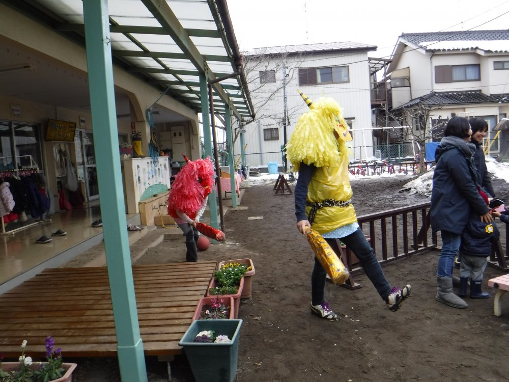 【けやきっ子】オニが来た～！
