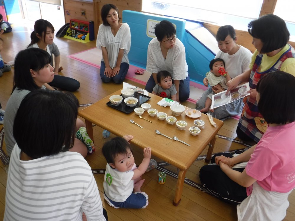 【けやきっ子】離乳食講座やりました