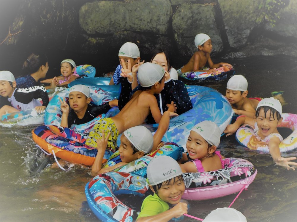 たいようぐみ　高麗川で川あそび〈わかば〉