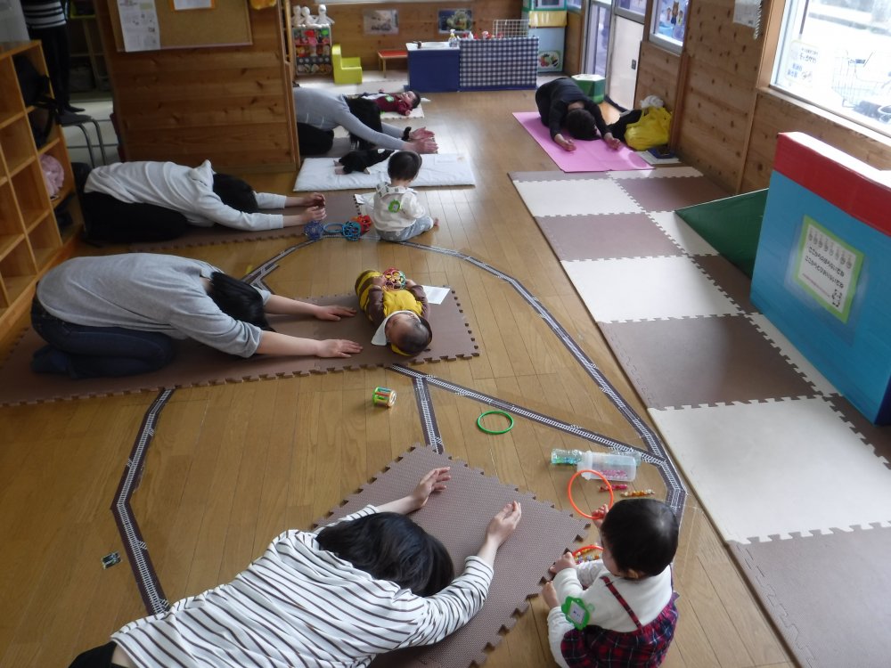 【けやきっ子】親子ヨガ　no.3