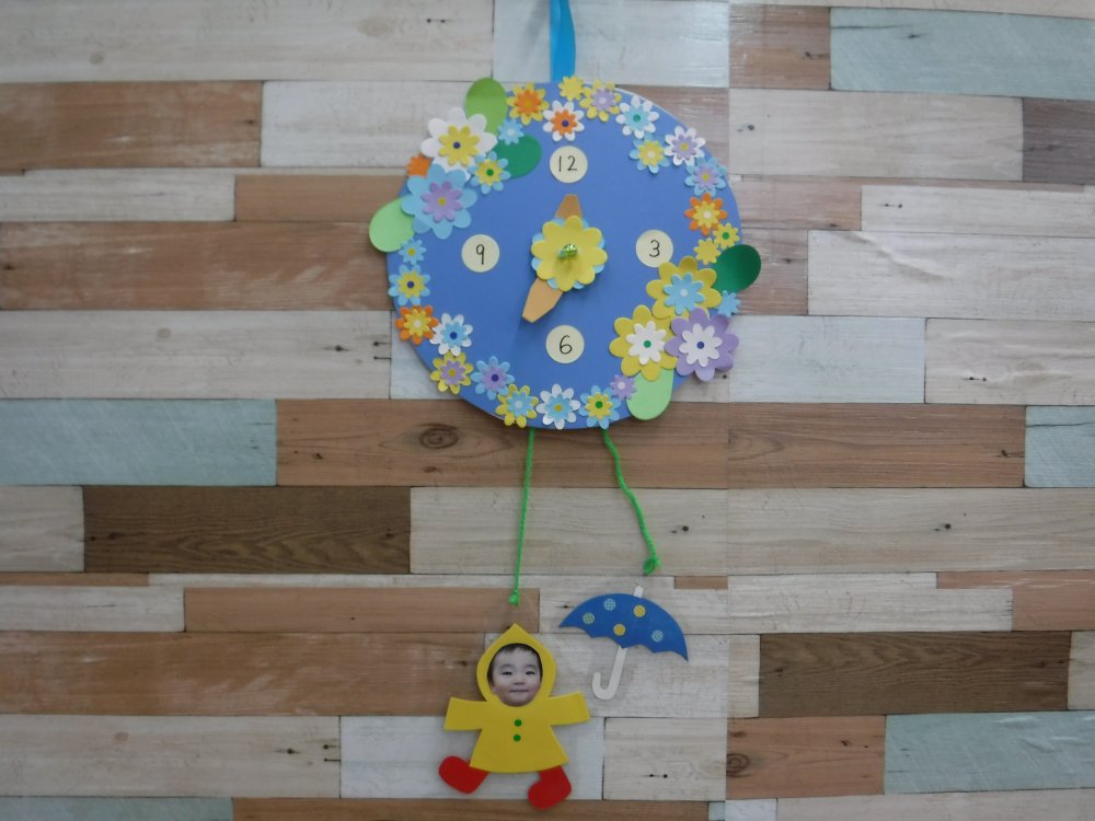 【けやきっ子】手作り企画　時の記念日時計作り