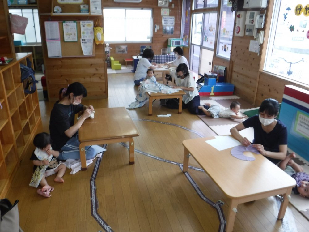 【けやきっ子】7月の手作り