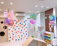 【みらい】こいのぼり製作