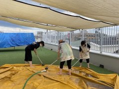 【きらり】プールを設置しました！