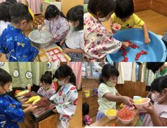 夏まつりごっこ♬【わかば】