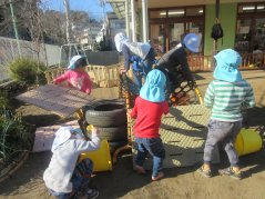 《わかば》言葉による伝え合い　-IN園庭-　